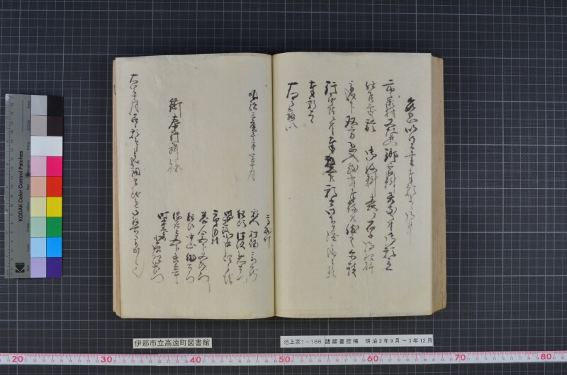 諸願書控帳 - ページ 110