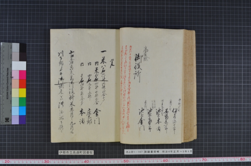 諸願書控帳 - ページ 77