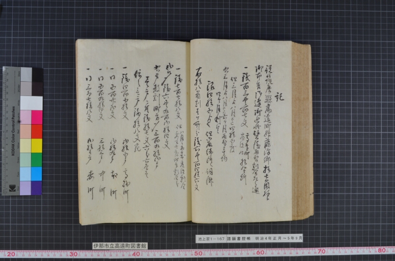 諸願書控帳 - ページ 110