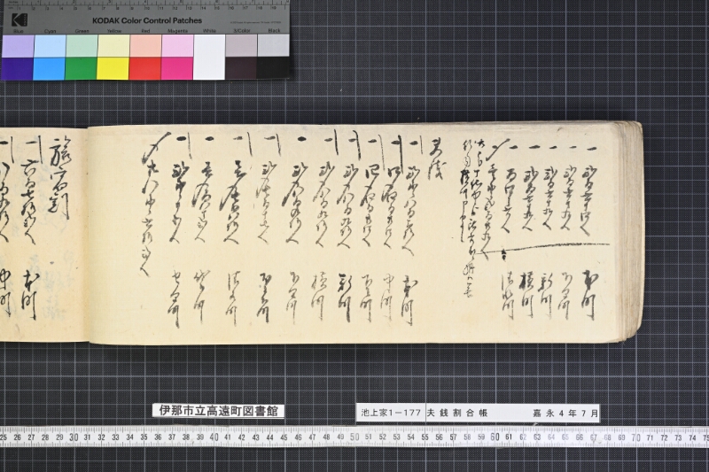 夫銭割合帳 - ページ 66