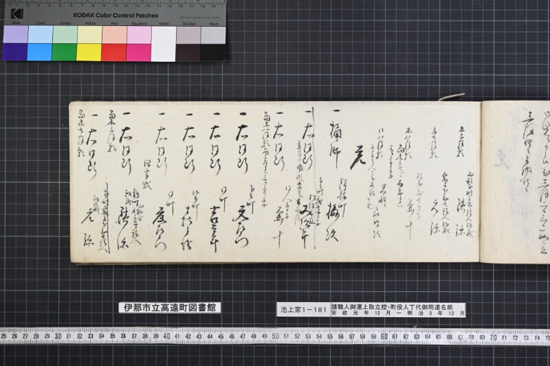 諸職人御運上取立控・町役人丁代御用達名前書 - ページ 15