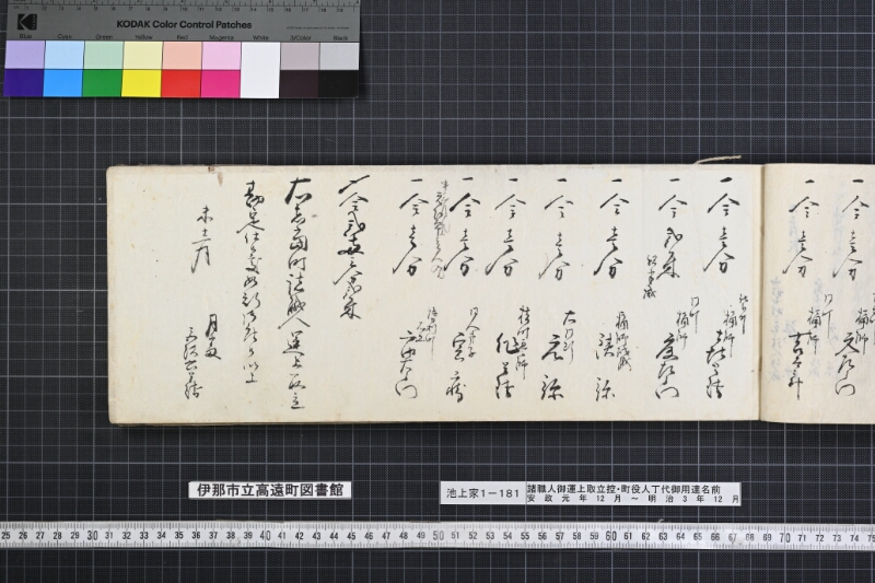 諸職人御運上取立控・町役人丁代御用達名前書 - ページ 17