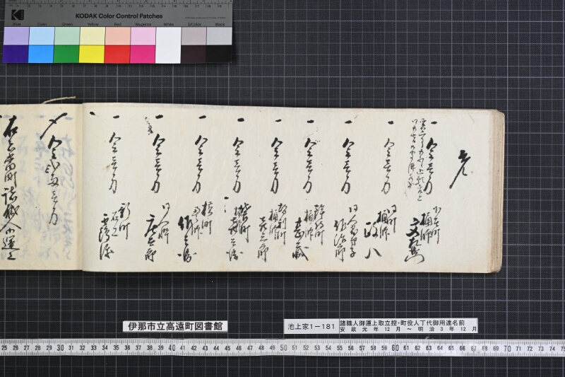 諸職人御運上取立控・町役人丁代御用達名前書 - ページ 35