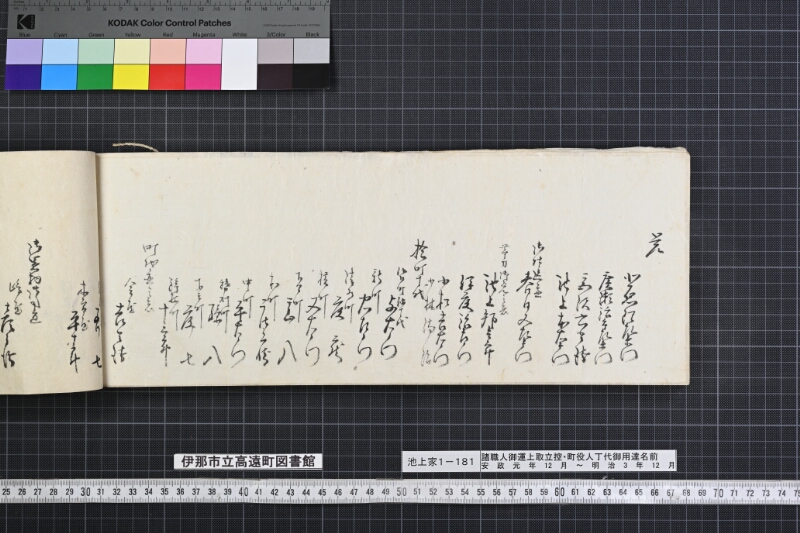 諸職人御運上取立控・町役人丁代御用達名前書 - ページ 97