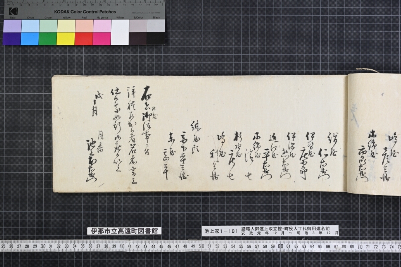 諸職人御運上取立控・町役人丁代御用達名前書 - ページ 106