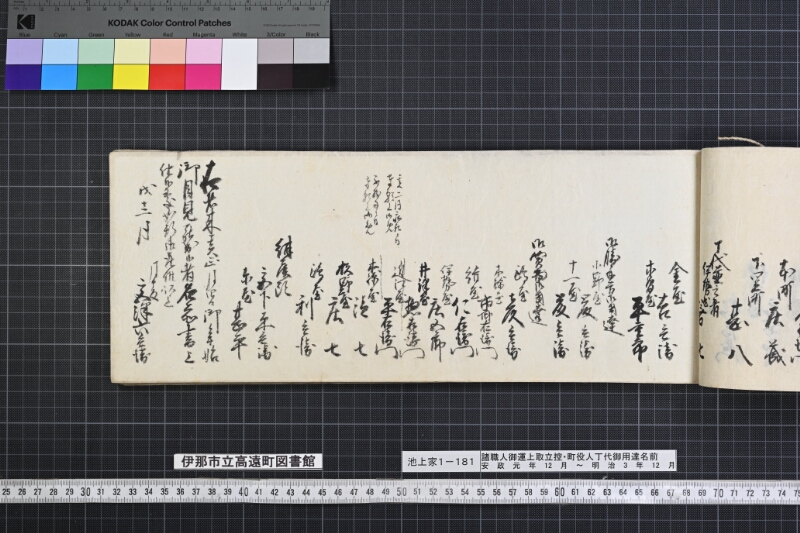 諸職人御運上取立控・町役人丁代御用達名前書 - ページ 108