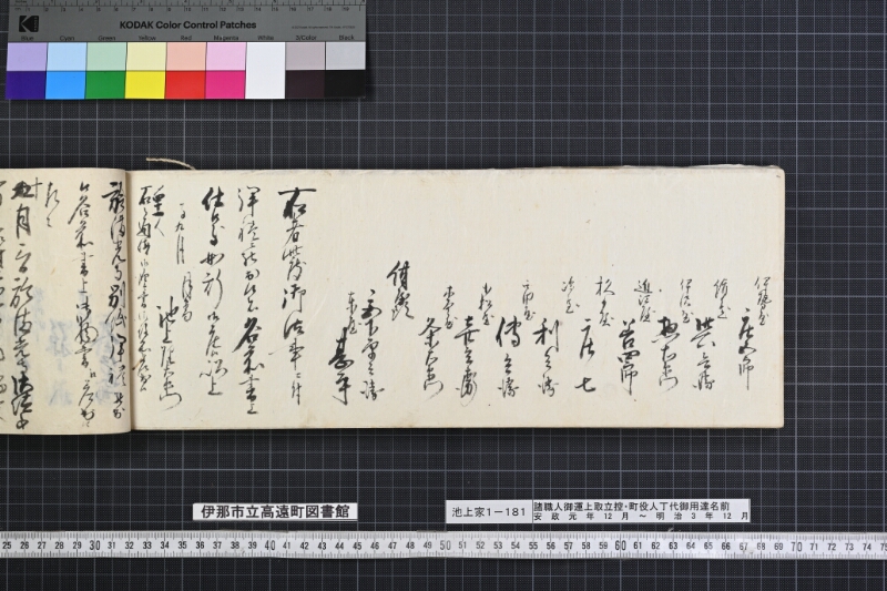 諸職人御運上取立控・町役人丁代御用達名前書 - ページ 119