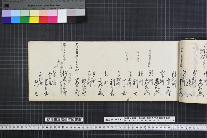 諸職人御運上取立控・町役人丁代御用達名前書 - ページ 126