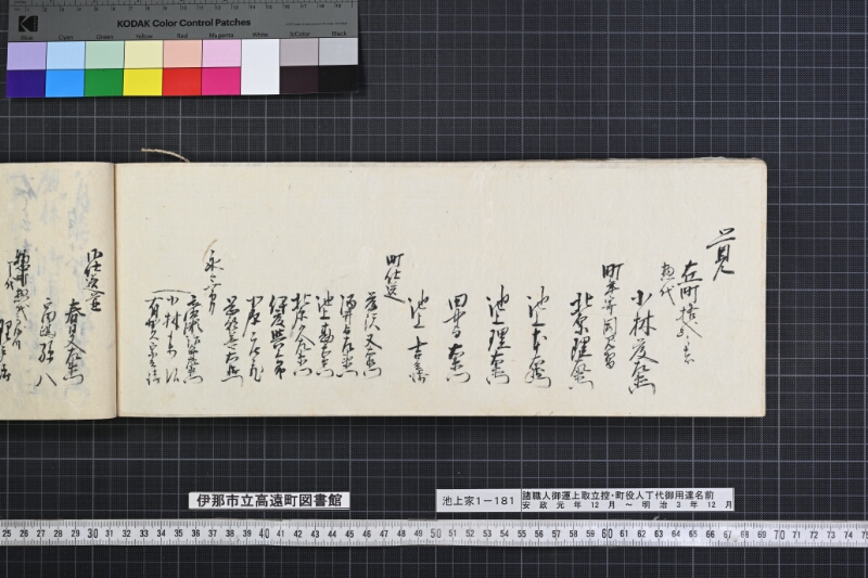 諸職人御運上取立控・町役人丁代御用達名前書 - ページ 149