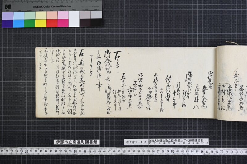 諸職人御運上取立控・町役人丁代御用達名前書 - ページ 150