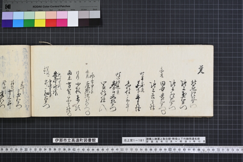 諸職人御運上取立控・町役人丁代御用達名前書 - ページ 153