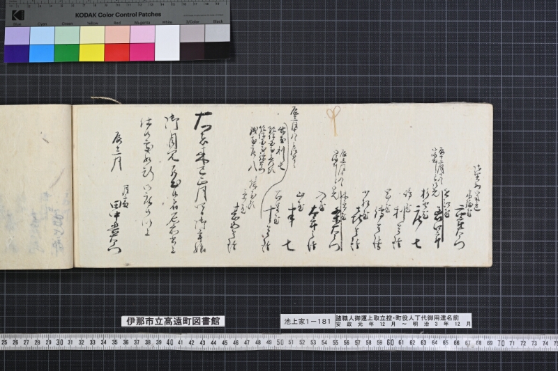 諸職人御運上取立控・町役人丁代御用達名前書 - ページ 159