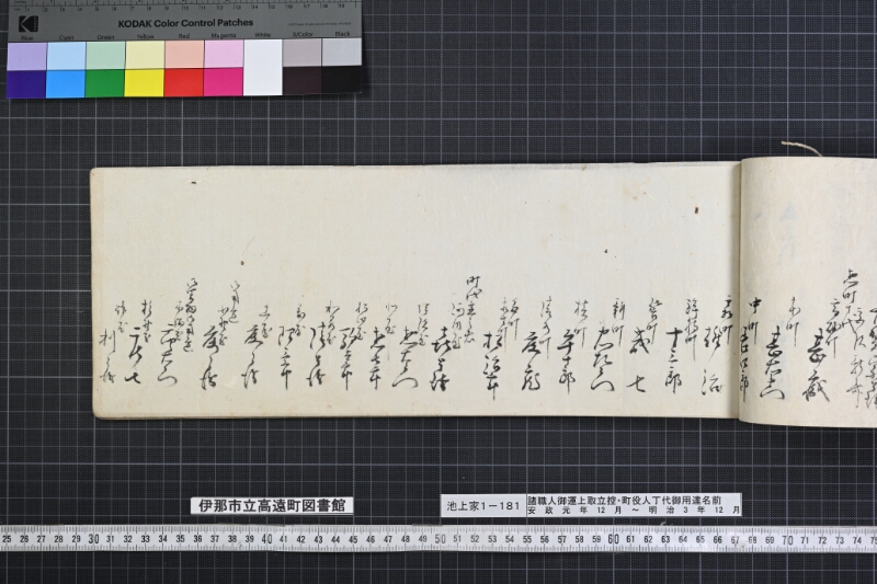 諸職人御運上取立控・町役人丁代御用達名前書 - ページ 162
