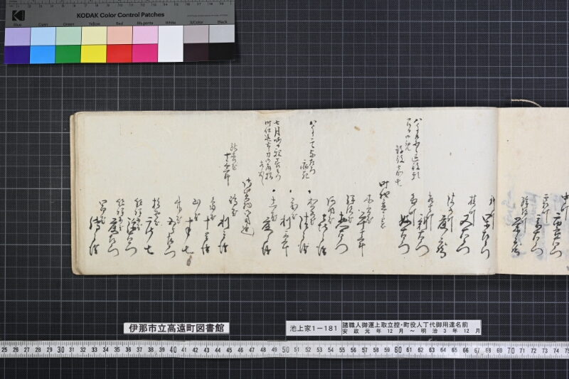 諸職人御運上取立控・町役人丁代御用達名前書 - ページ 174