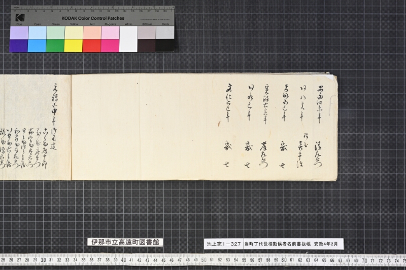 当町丁代役相勤候者名前書抜帳 - ページ 22