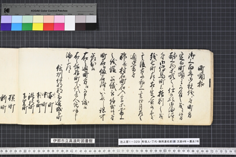町役人丁代御用達名前（書） - ページ 12
