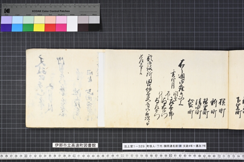 町役人丁代御用達名前（書） - ページ 13