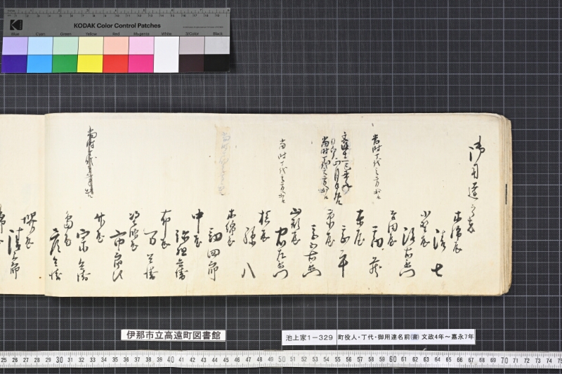 町役人丁代御用達名前（書） - ページ 26