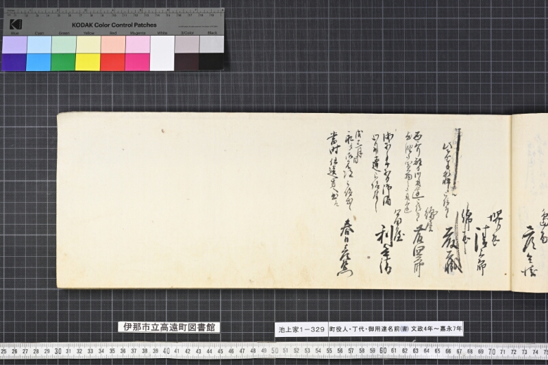 町役人丁代御用達名前（書） - ページ 27