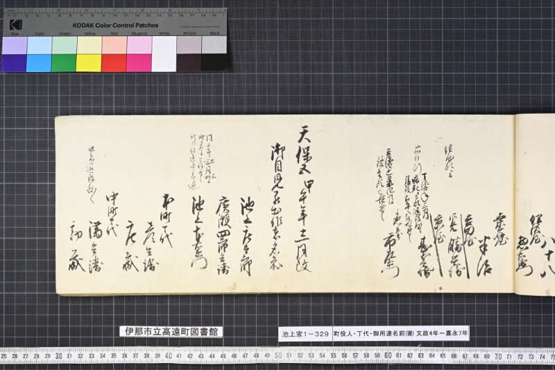 町役人丁代御用達名前（書） - ページ 39