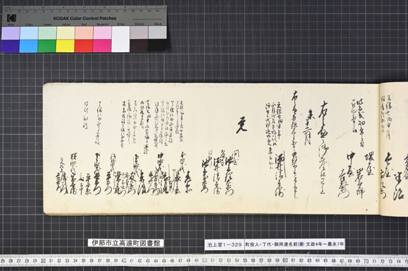 町役人丁代御用達名前（書） - ページ 45