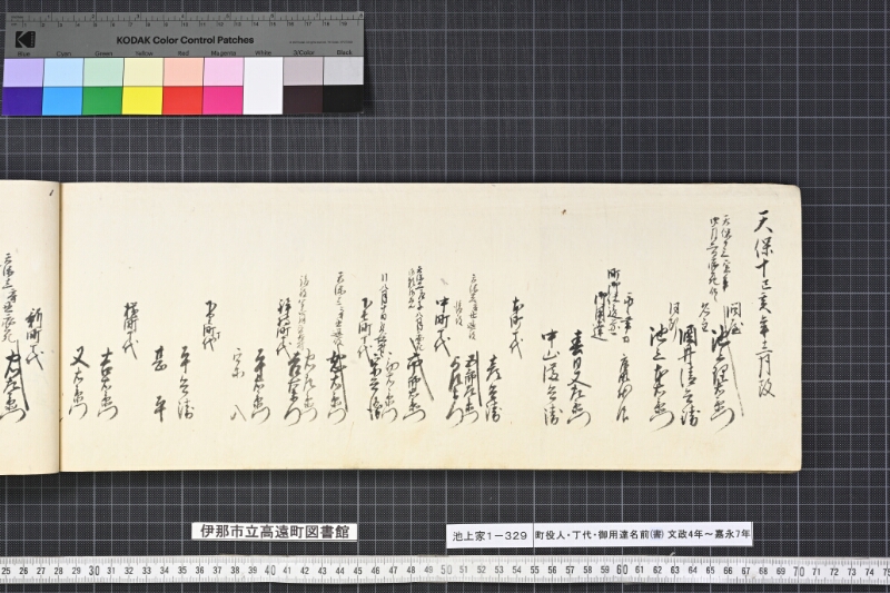 町役人丁代御用達名前（書） - ページ 50