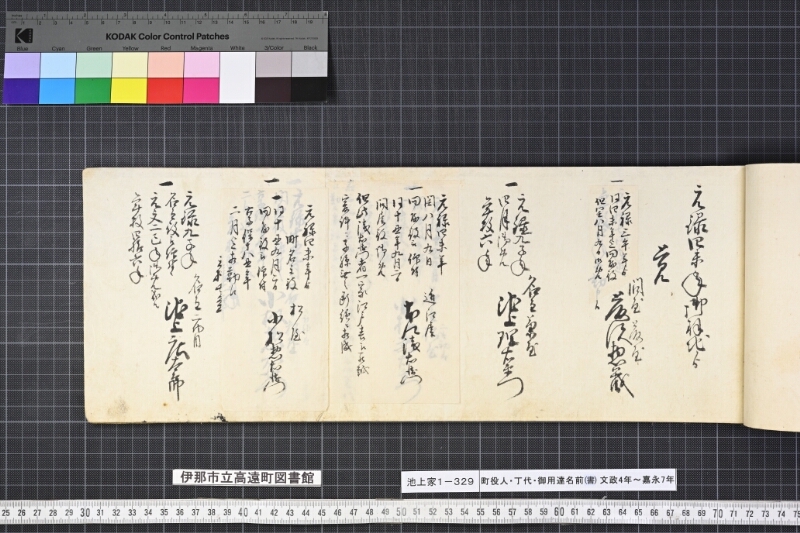 町役人丁代御用達名前（書） - ページ 77