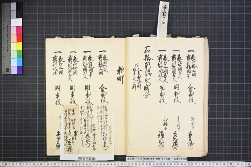 高遠町家数并間数役付之覚 - ページ 60