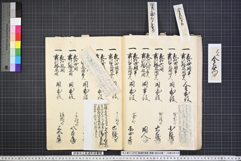 高遠町家数并間数役付之覚 - ページ 73