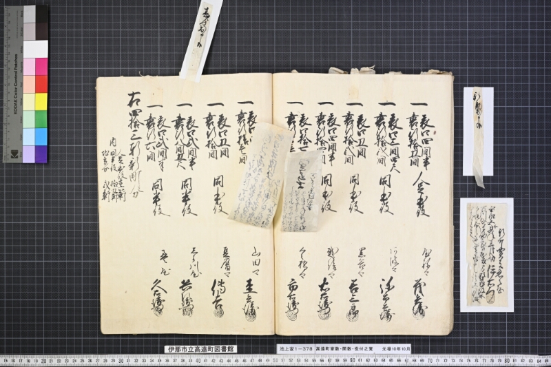高遠町家数并間数役付之覚 - ページ 77