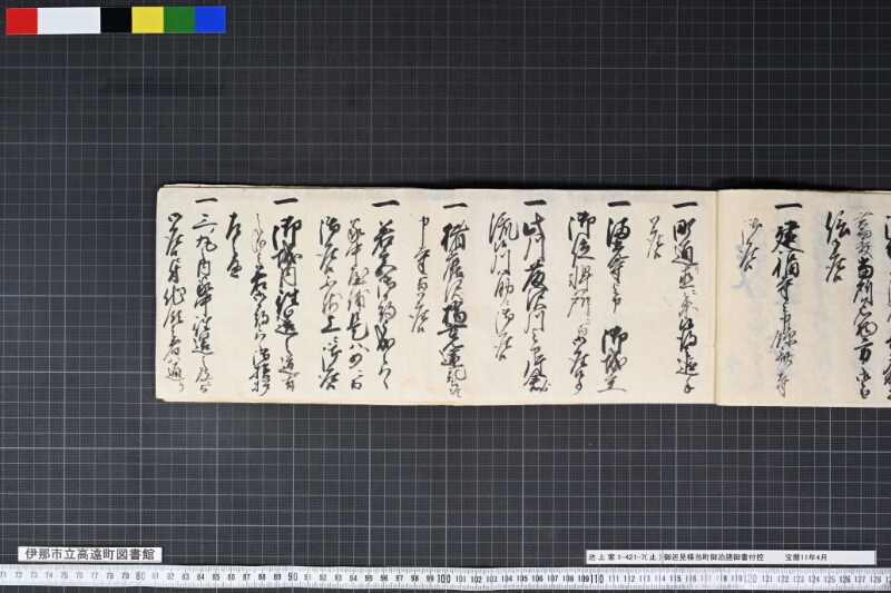 御巡見様当町御泊諸御書付控 - ページ 25