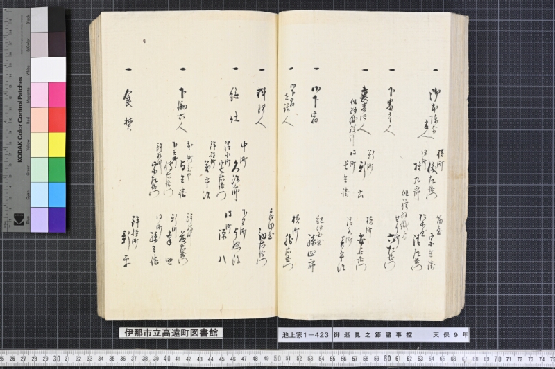 御巡見之節諸事控 - ページ 52