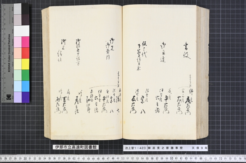 御巡見之節諸事控 - ページ 149