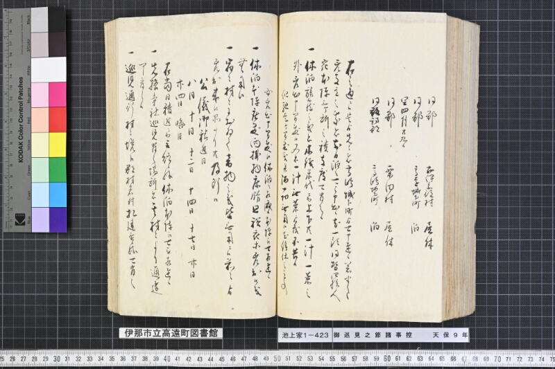 御巡見之節諸事控 - ページ 185