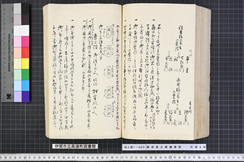 御巡見之節諸事控 - ページ 195