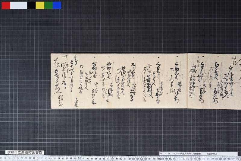 御巡見様御入用書抜帳 - ページ 7
