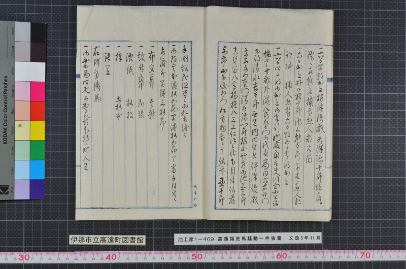 高遠領洗馬騒動一件抜書 - ページ 11