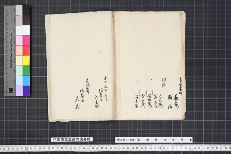 各郷惣代名前書 - ページ 5