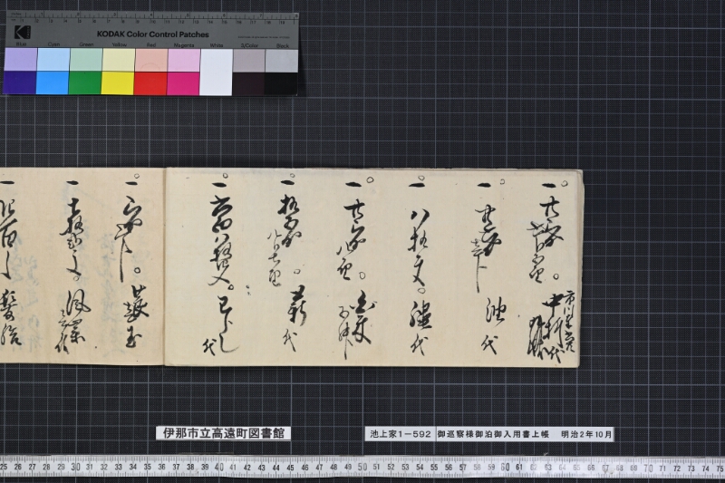 御巡察様御泊御入用書上帳 - ページ 18