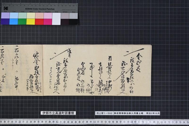 御巡察様御泊御入用書上帳 - ページ 20
