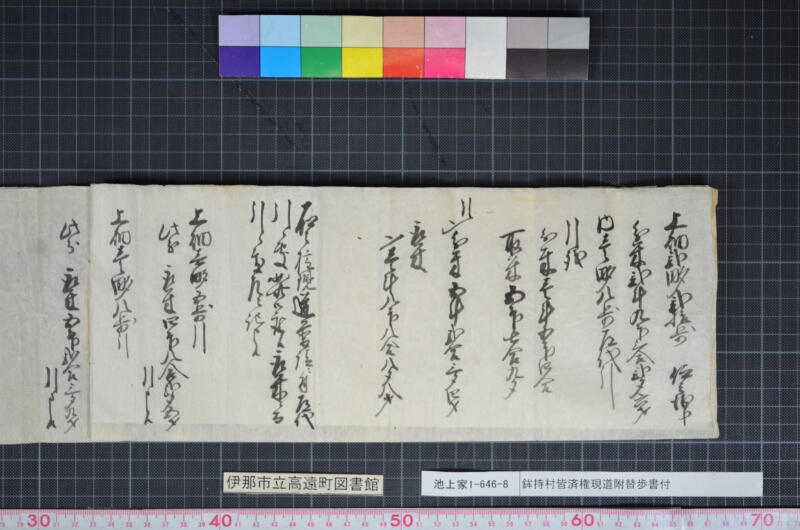 鉾持村皆済権現道附替畝歩書付 - ページ 8