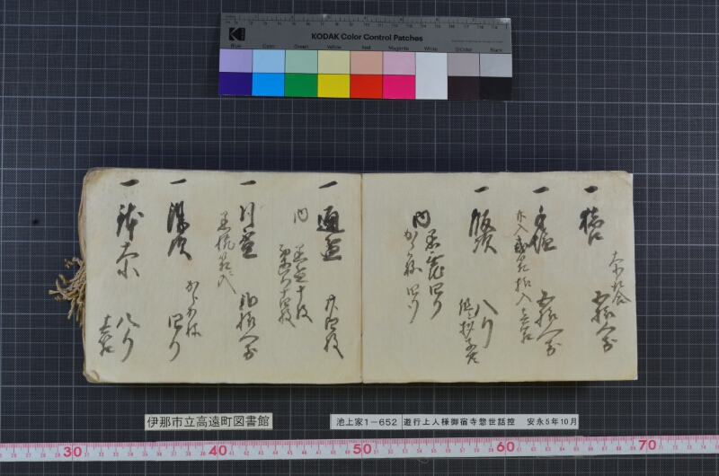 遊行上人様御宿寺惣世話控 - ページ 5