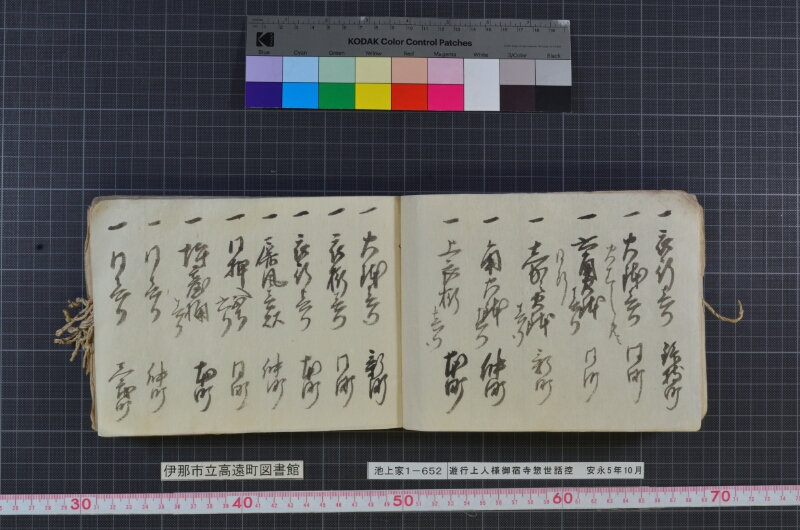 遊行上人様御宿寺惣世話控 - ページ 20