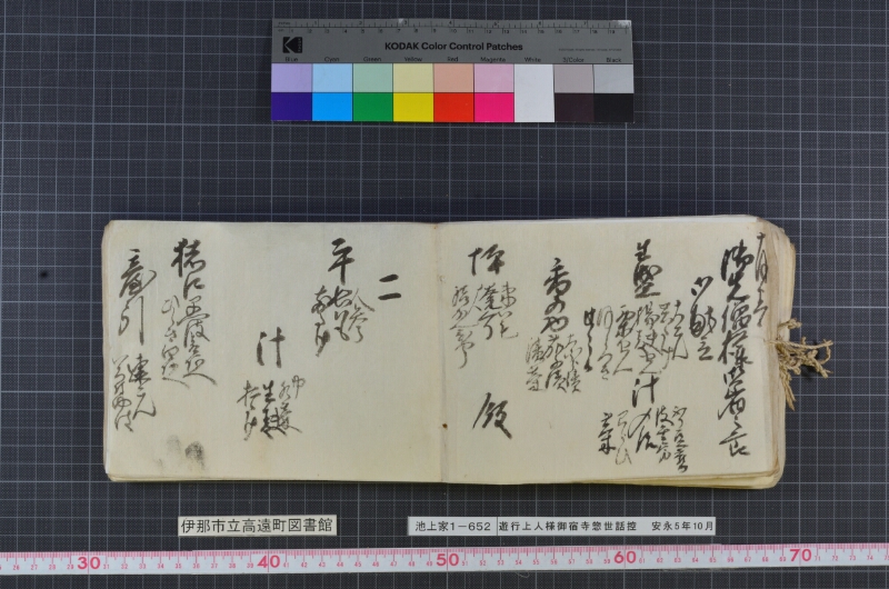 遊行上人様御宿寺惣世話控 - ページ 54