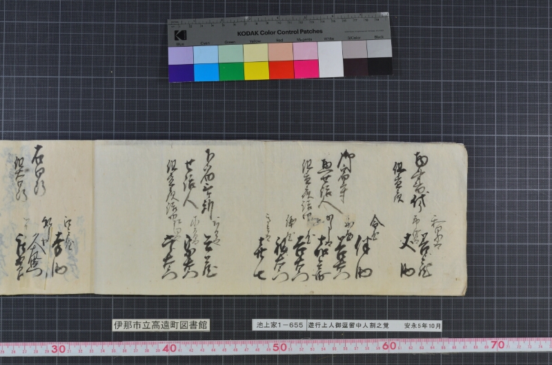 遊行上人御逗留中人割之覚 - ページ 12