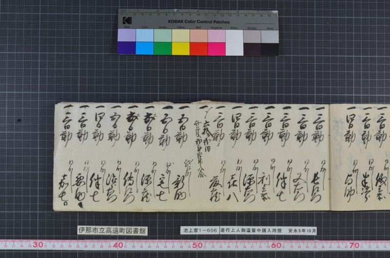 遊行上人御逗留中諸入用控 - ページ 36