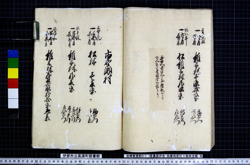 信濃国伊奈筑摩両郡村々御林改帳 - ページ 51