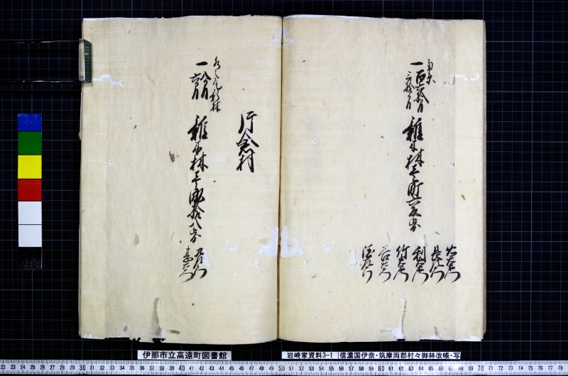 信濃国伊奈筑摩両郡村々御林改帳 - ページ 53