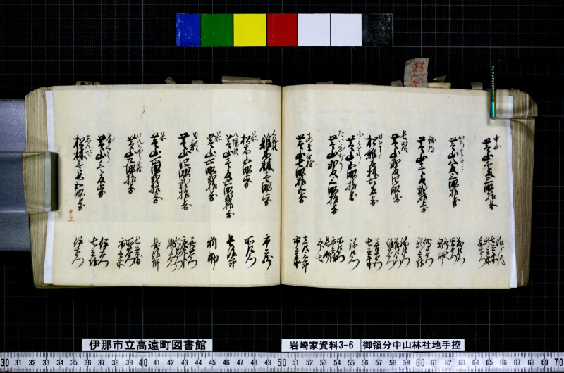 御領分中山林社地手控 - ページ 226