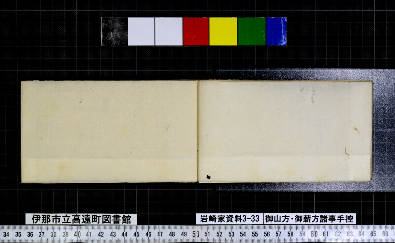 御山方御薪方諸事手控 - ページ 8